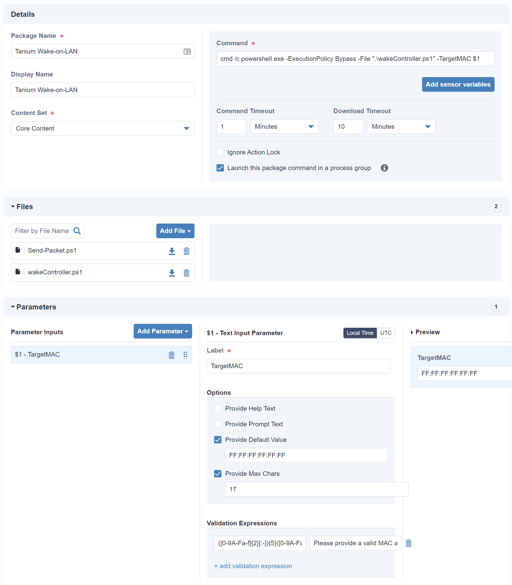Wake powered-off endpoints through their Tanium peers